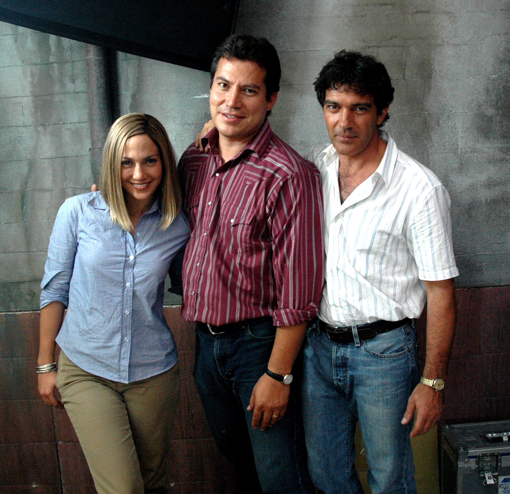 Bordertown(2006). Jennifer Lopez as Lauren , Julio César Cedillo as Julio, Antonio Banderas as Alfonso.