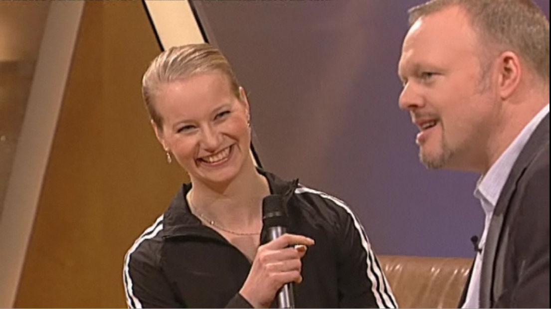 Jeannine Wilkerling at TV-Total Stefan Raab