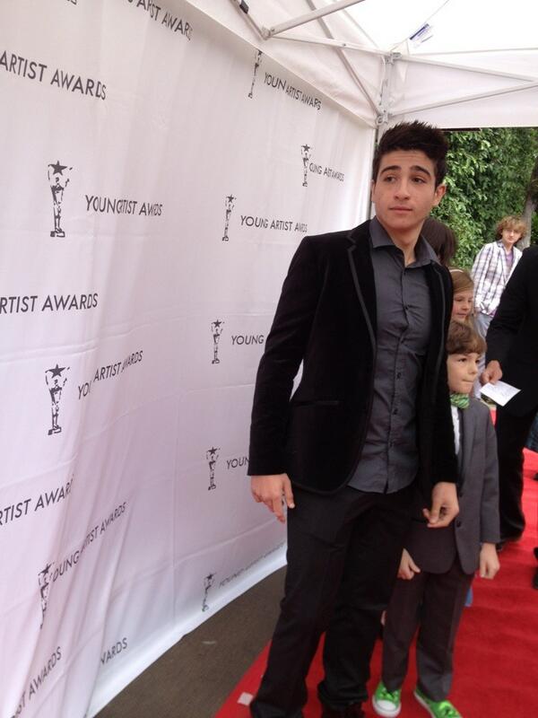 Shak Ghacha on carpet for the 34th Annual Young Artist Awards