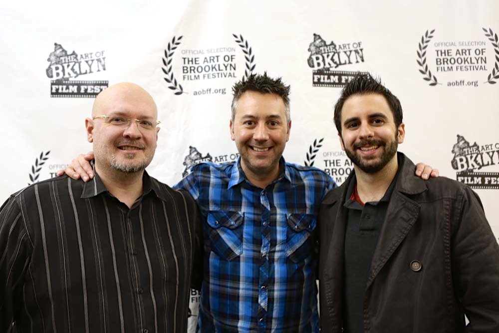 Zach O'Brien, Shane O'Brien, and Michael DiMattesa at The Art of Brooklyn Film Festival for premiere of 
