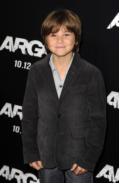 Aidan on the red carpet at the LA premiere of ARGO.