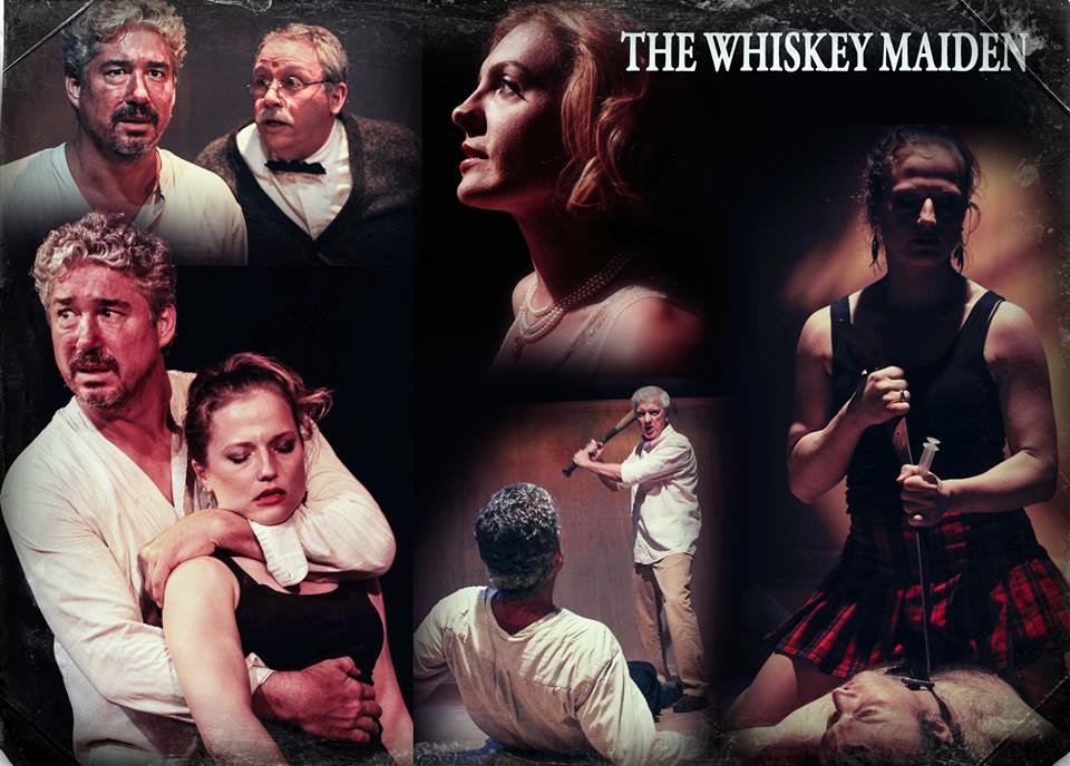 Cast of Whiskey Maiden---Theatre of Note, Hollywood