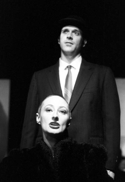 Ford Austin & Katarina LeJona in The Gertrude Stein Project at City Garage theater company in Santa Monica, California. (2002)