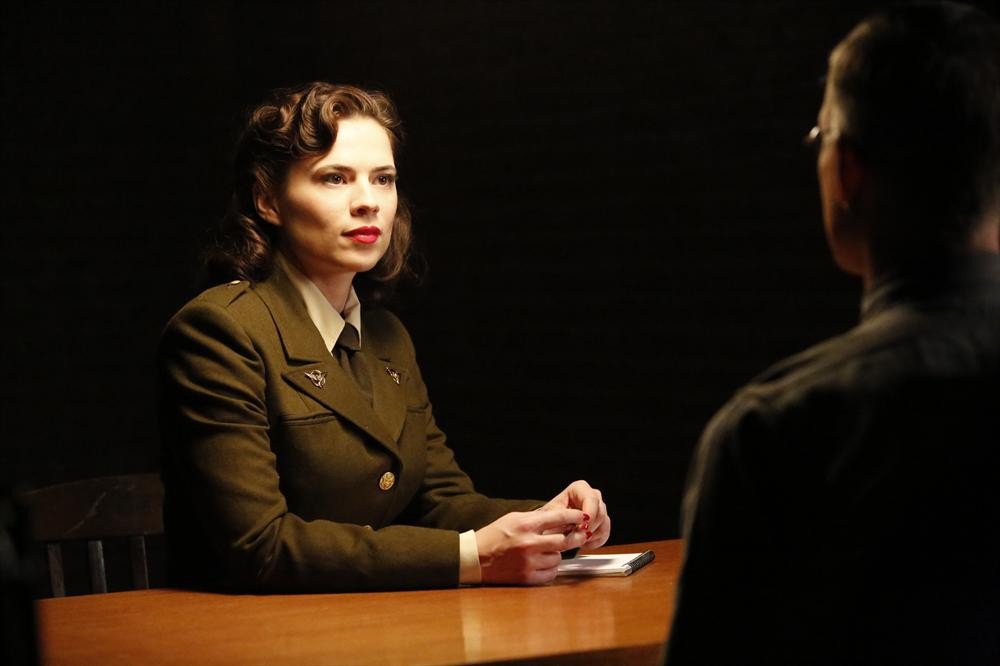 Still of Reed Diamond and Hayley Atwell in Agents of S.H.I.E.L.D. (2013)