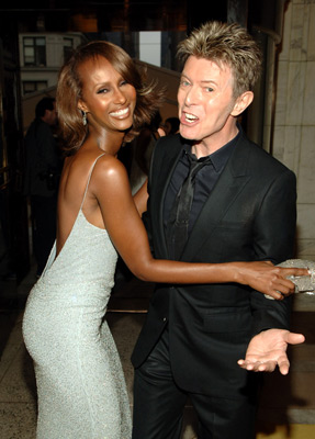 David Bowie and Iman