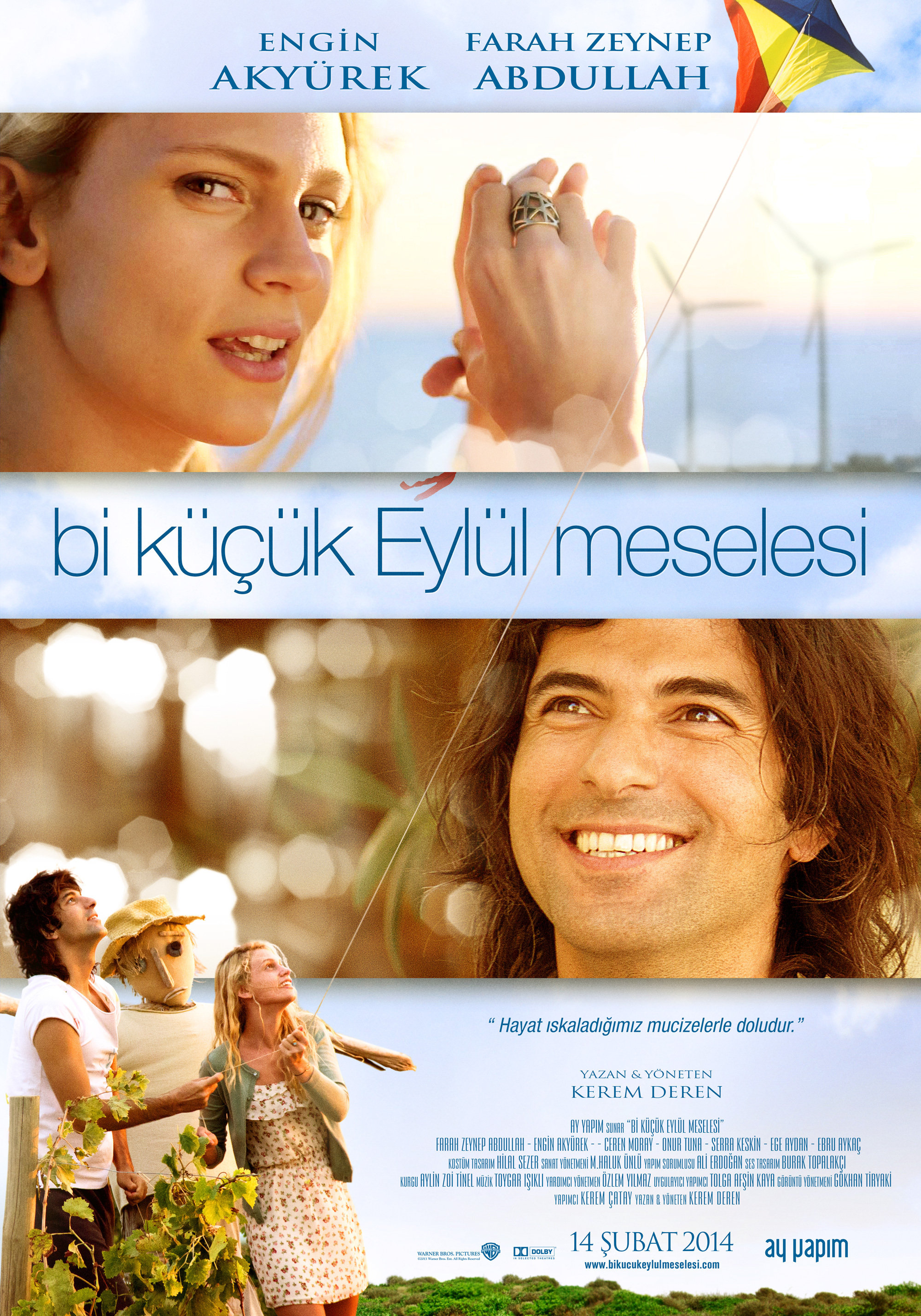 Engin Akyürek and Farah Zeynep Abdullah in Bi Küçük Eylül Meselesi (2014)