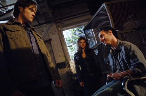 Still of Marcus Hondro, Jared Padalecki and Genevieve Padalecki in Supernatural (2005)