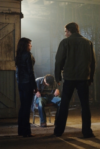 Still of Marcus Hondro, Jared Padalecki and Genevieve Padalecki in Supernatural (2005)