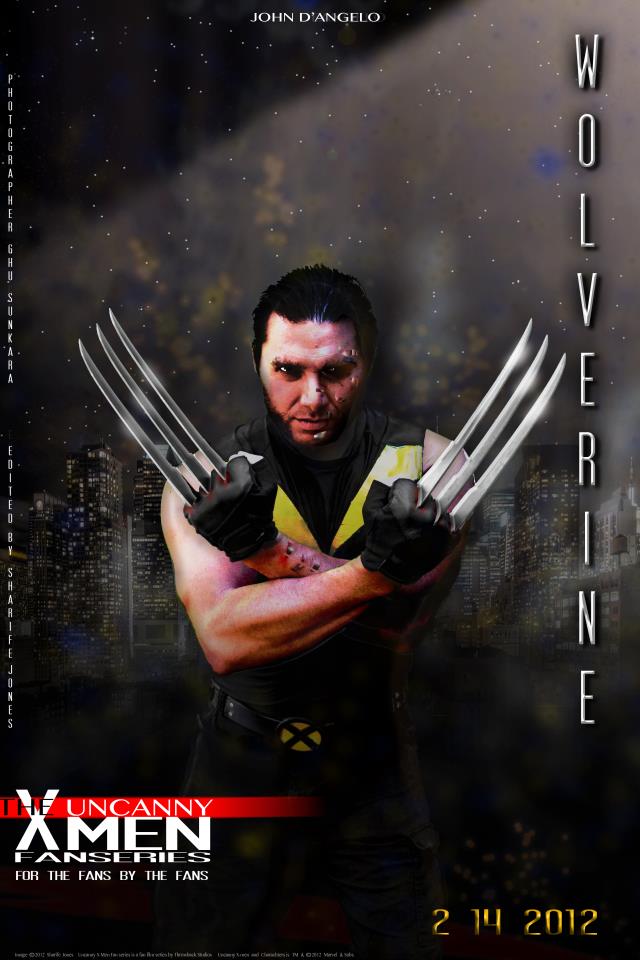 John D'Angelo is Wolverine (Uncanny X-Men TV Series)