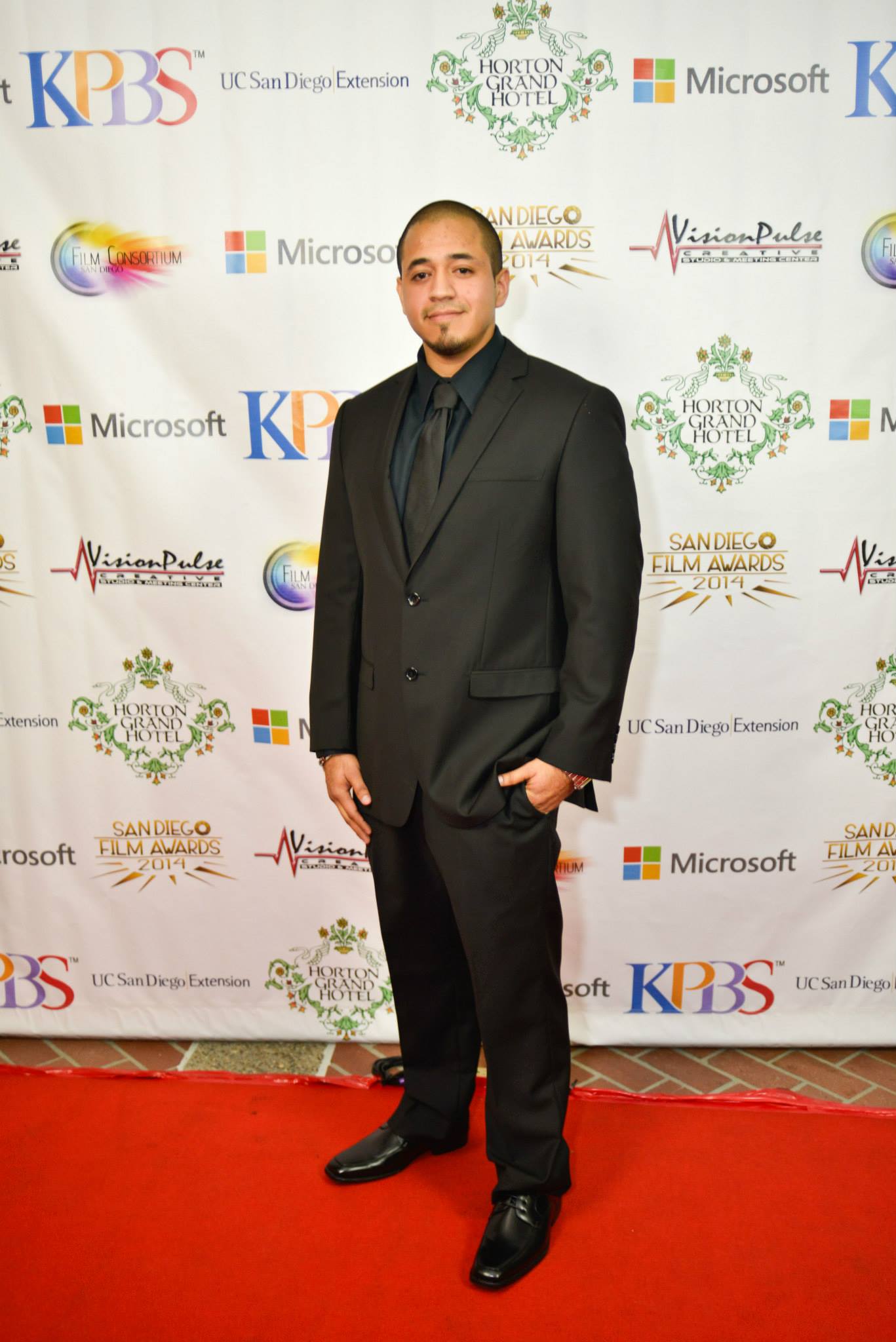 Raymond J. Roman at the San Diego Film Awards -- March 6, 2014