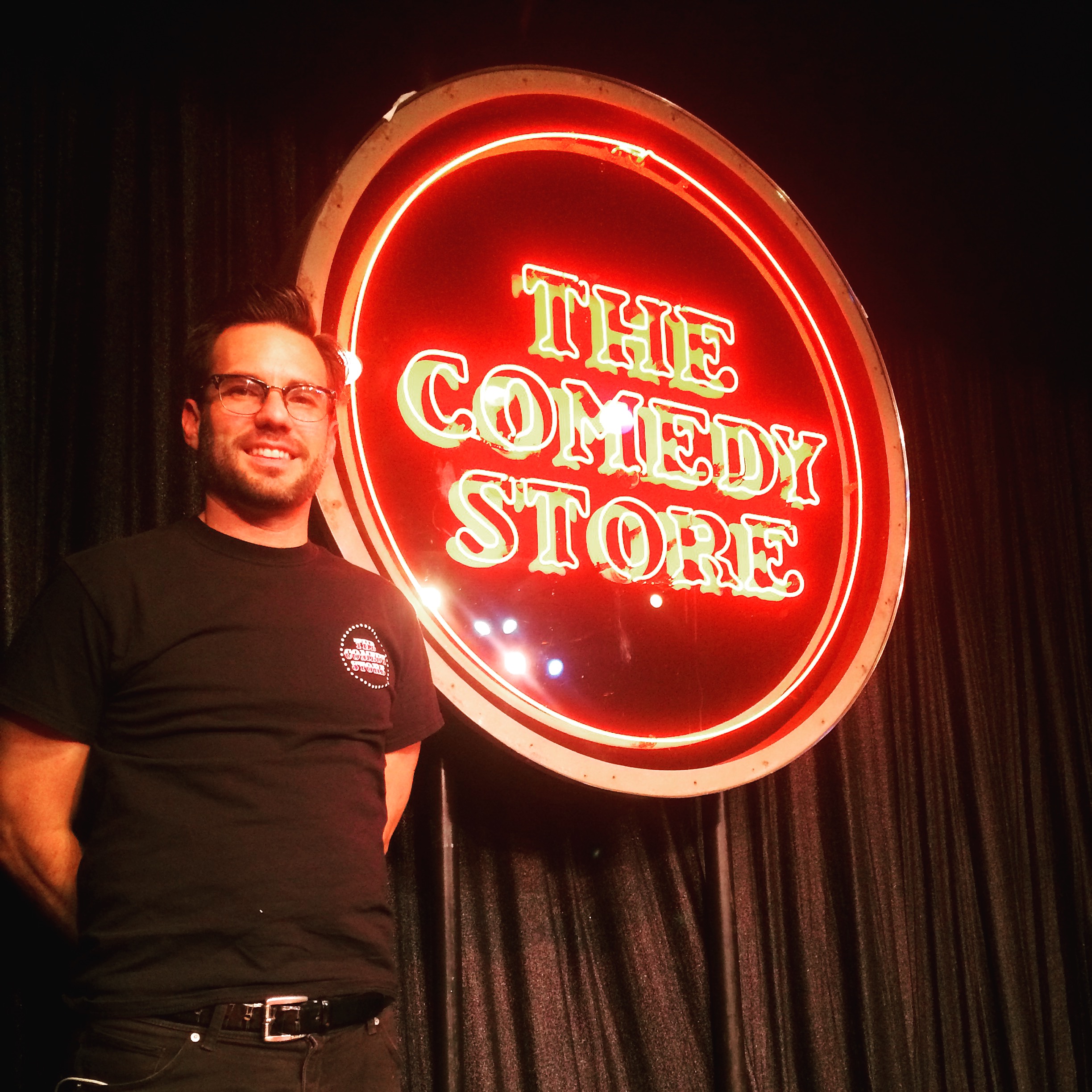 In the Mainroom at The World Famous Comedy Store Hollywood