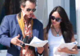 Sophia Pino and Larry Romano in Malibu Beach: The Movie 2013