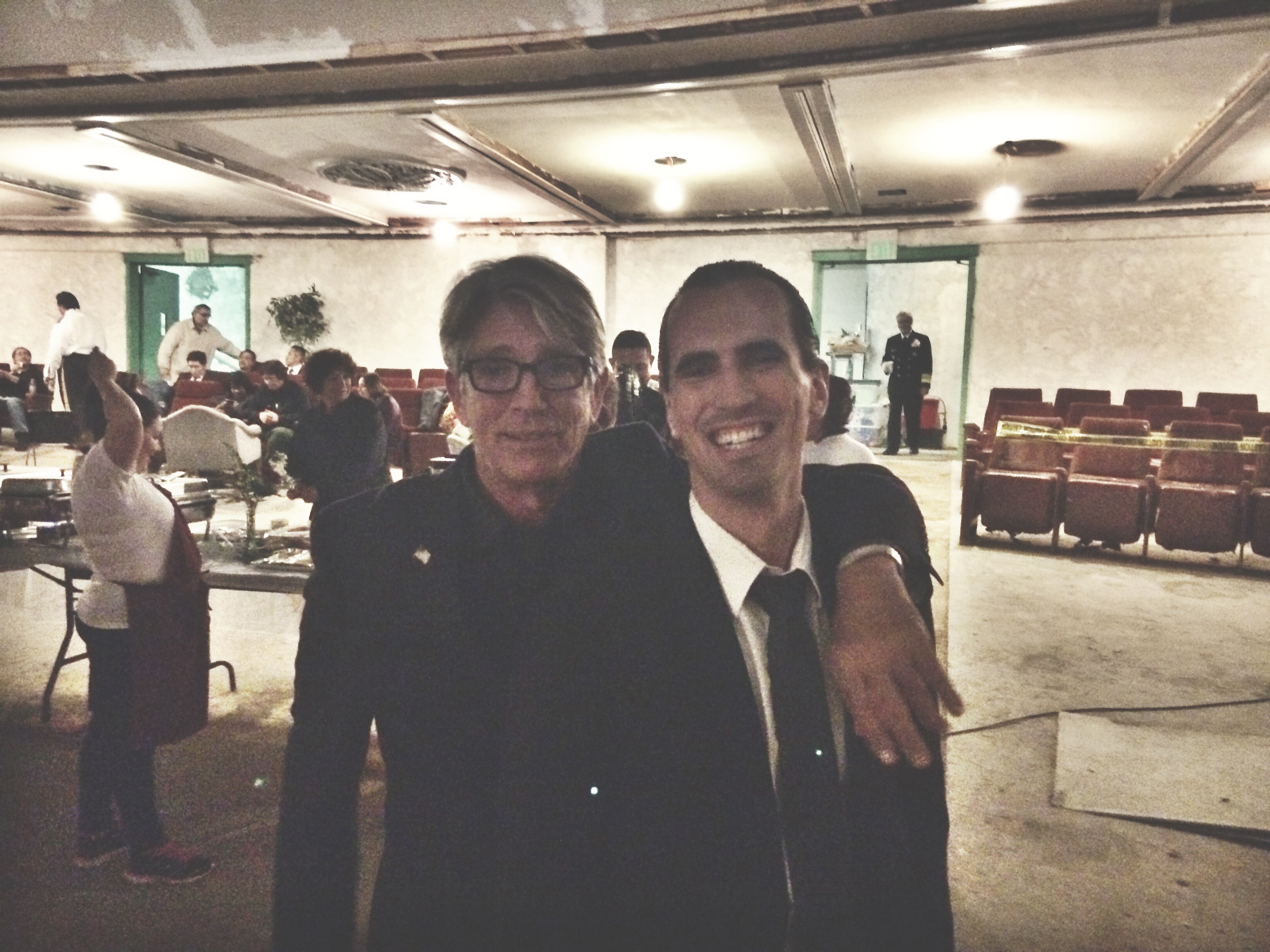 Eric Roberts and Collin Lee Ellis - On Set: The Matadors (2016 feature) starring Eric Roberts and Directed by George Pan Andreas