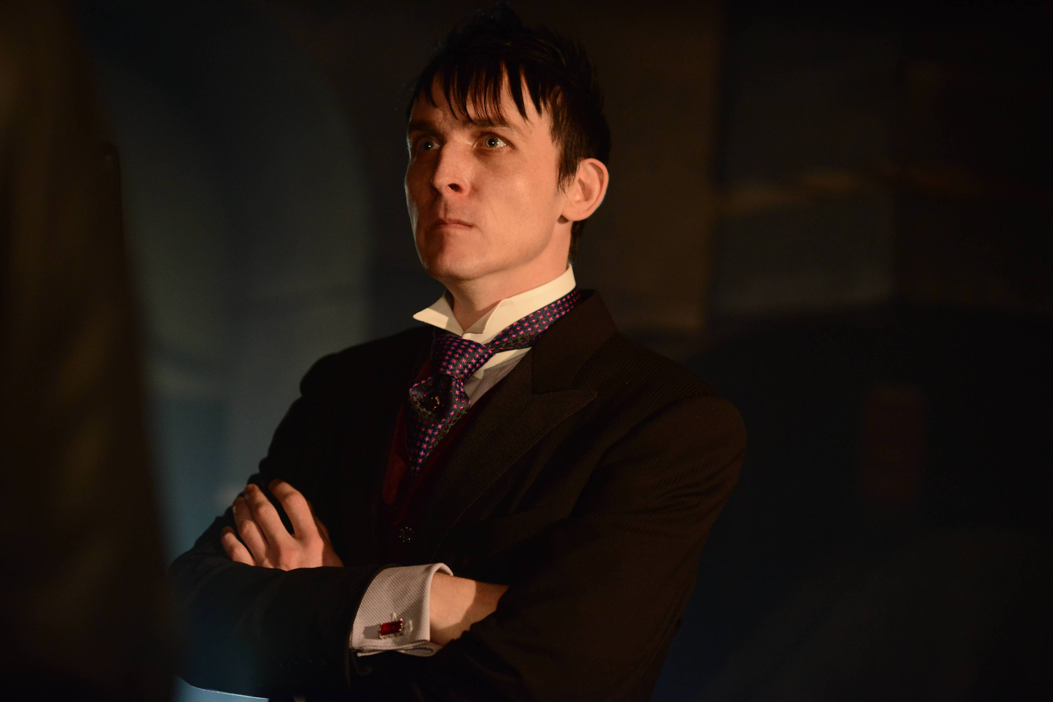 Still of Robin Lord Taylor in Gotham (2014)