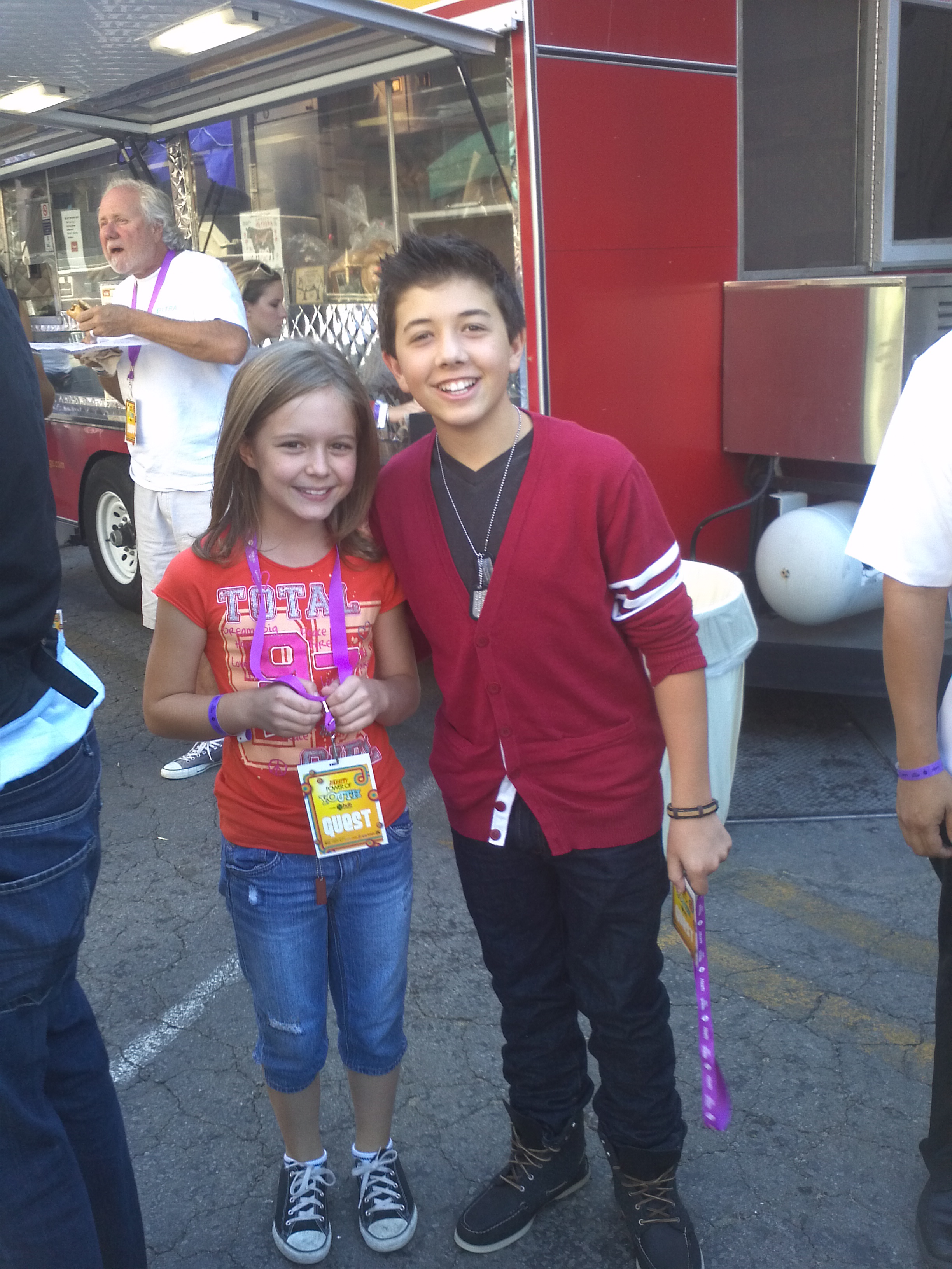 Variety Power of Youth 2011 - Izabela Vidovic and Bradley Steven Perry