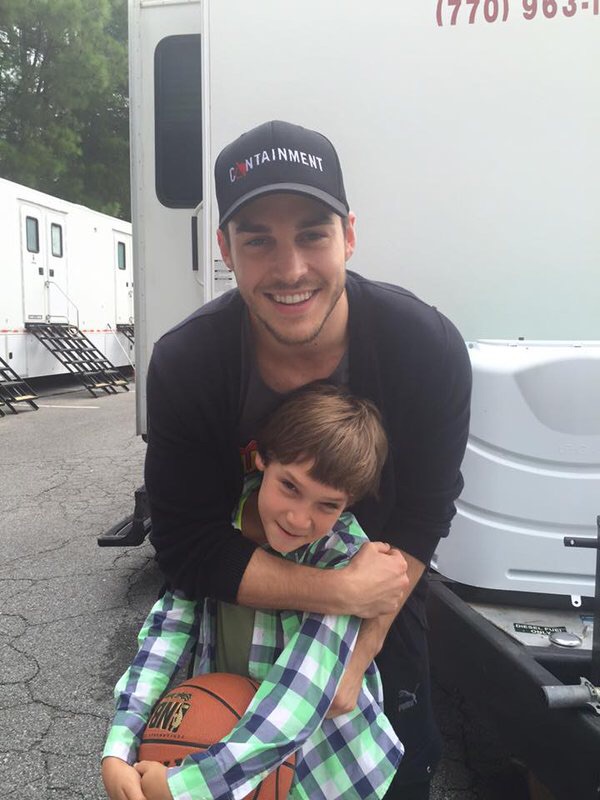 With Chris Wood-set of Cordon (Containment)