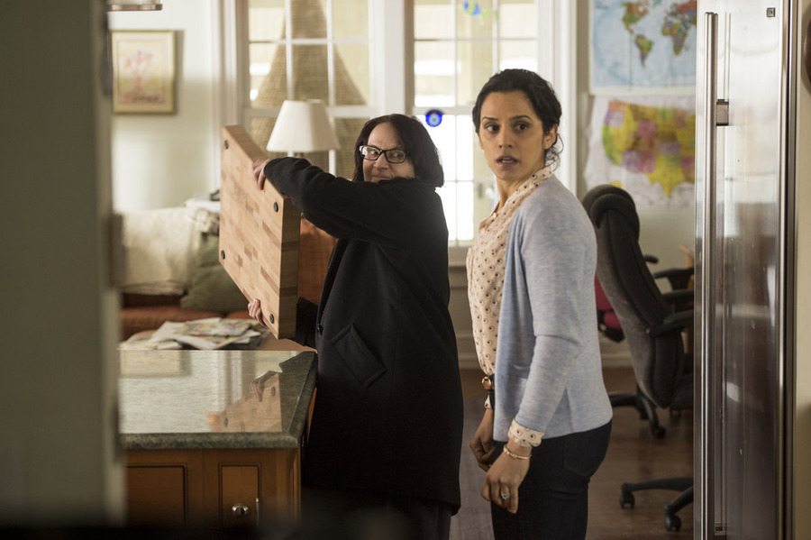 Still of Amanda Plummer and Sepideh Moafi in The Blacklist (2013)