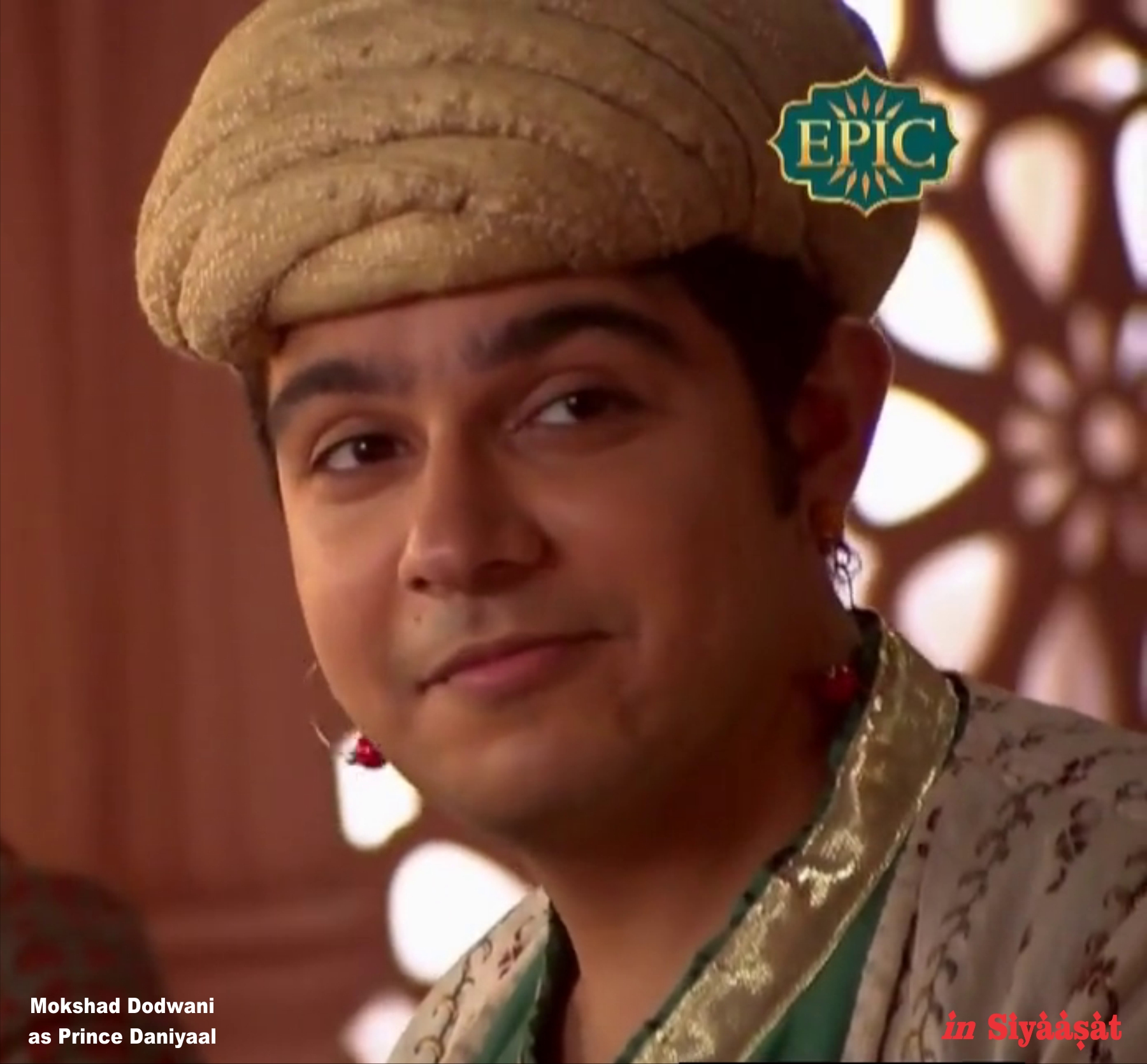 Mokshad Dodwani as the staunch and honorable Prince Daniyaal in SIYAASAT every Thursday night at 9pm Only on The EPIC Channel