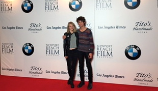 HANGMAN red carpet, Newport Beach Film Festival, with Ryan Simpkins
