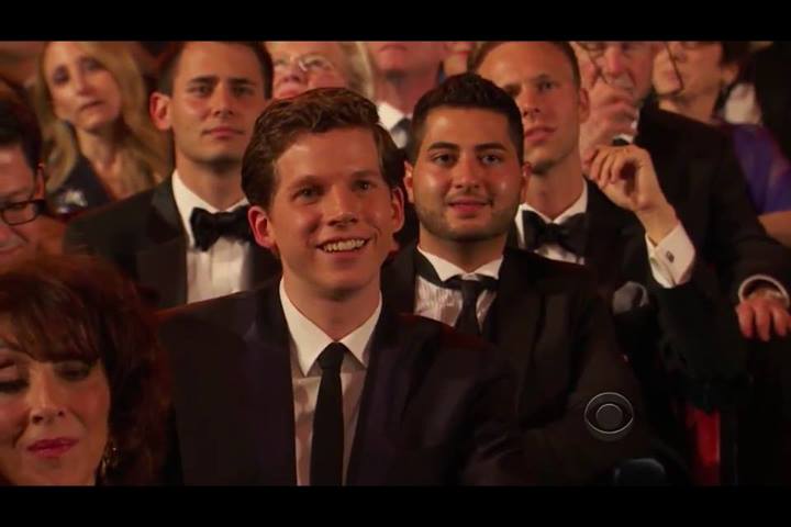 Walid at the 2013 Tony Awards, screenshot from the CBS TV airing.