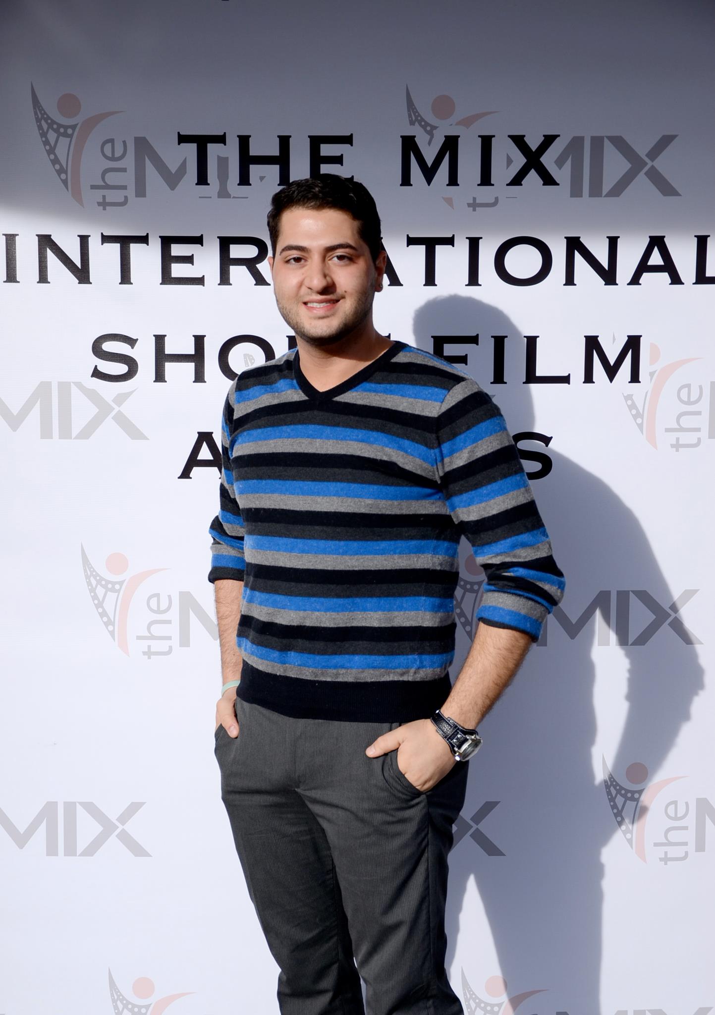 Walid at the MIX International Short Film Festival in Richmond, VA February 2012 for the screening of 