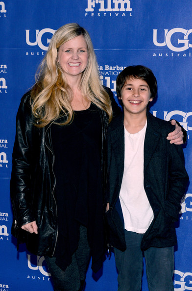 Tina Pehme and Jaden Rain at the Santa Barbara International Film Festival for 