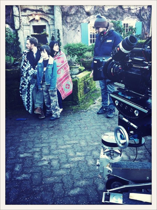 Jeremy Power Regimbal on set of IN THEIR SKIN with: Selma Blair, Joshua Close, Quinn Lord