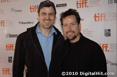 David Woodbury and Ramon Estevez at The Way premiere, Toronto International Film Festival, Sept 10, 2010