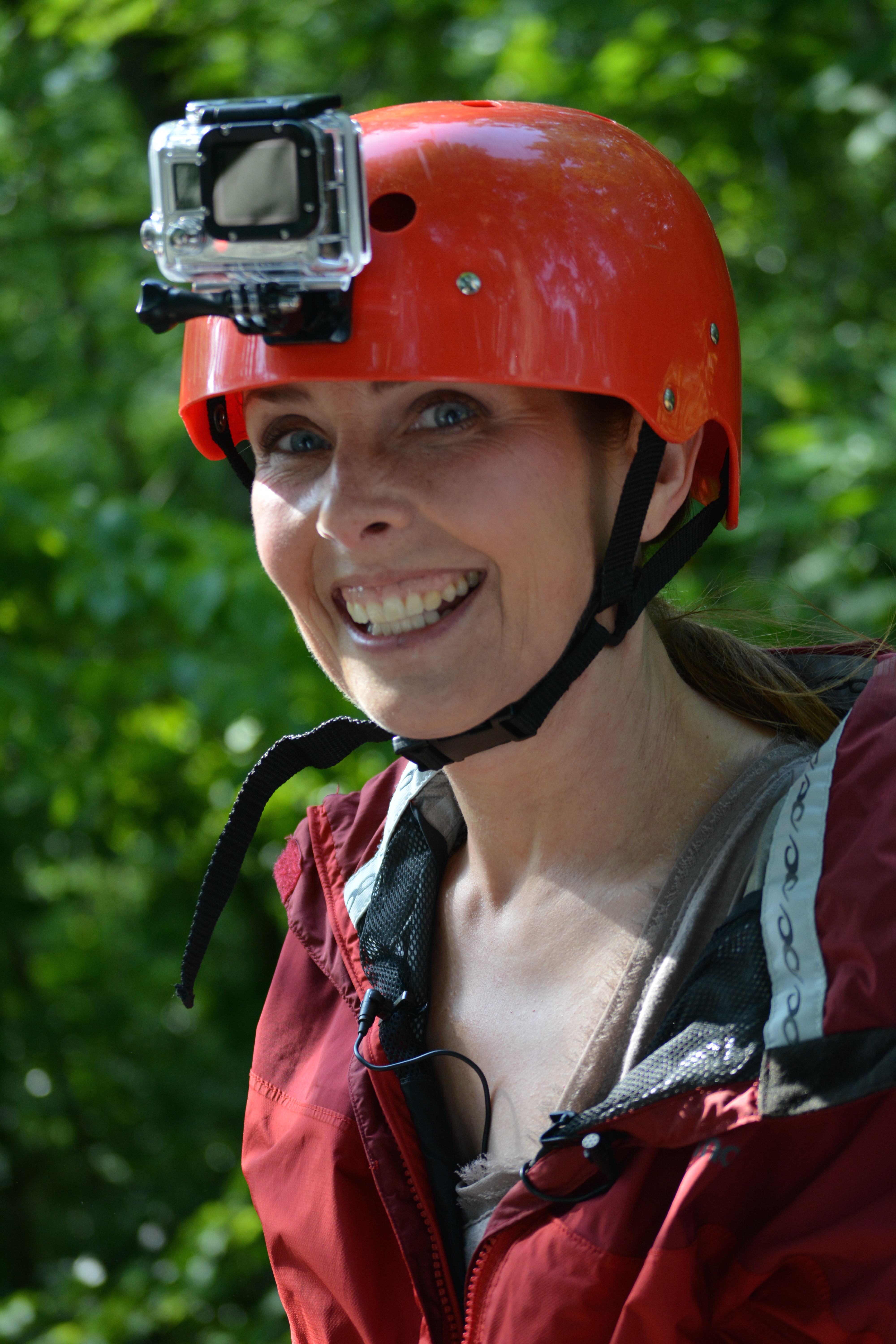 Hosting Small Town USA and zip lining through a forest canopy. Makeup Cortny Vaughan