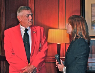 Interviewing R. Lee Ermey at the 2010 Veterans Day Freedom Ball in Atlanta