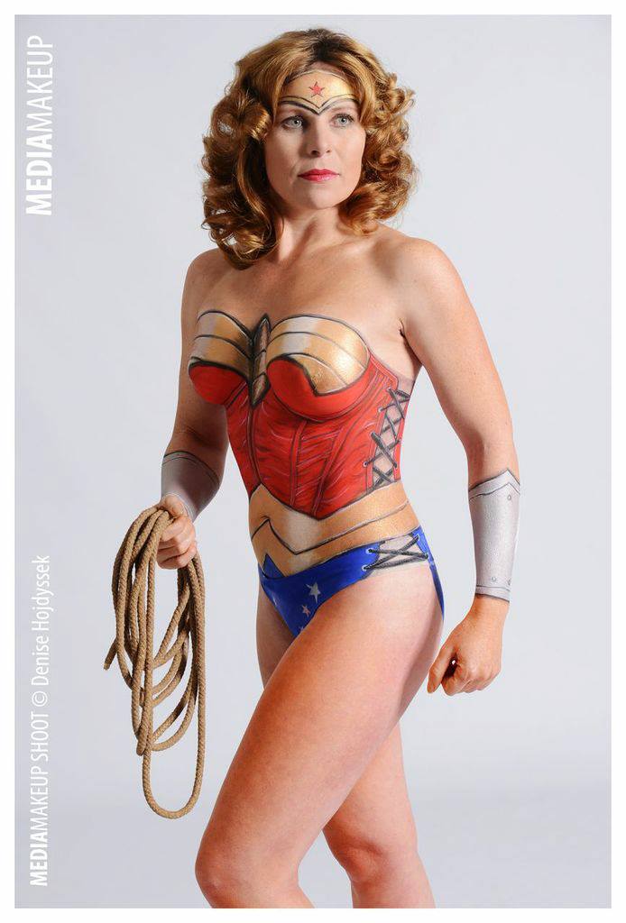Wonder Woman, Body Paint