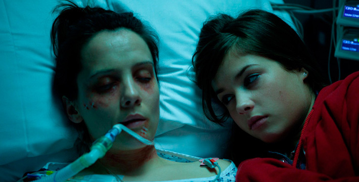 Still of Katie Foster-Barnes and Aimee Kelly in Sket (2011)