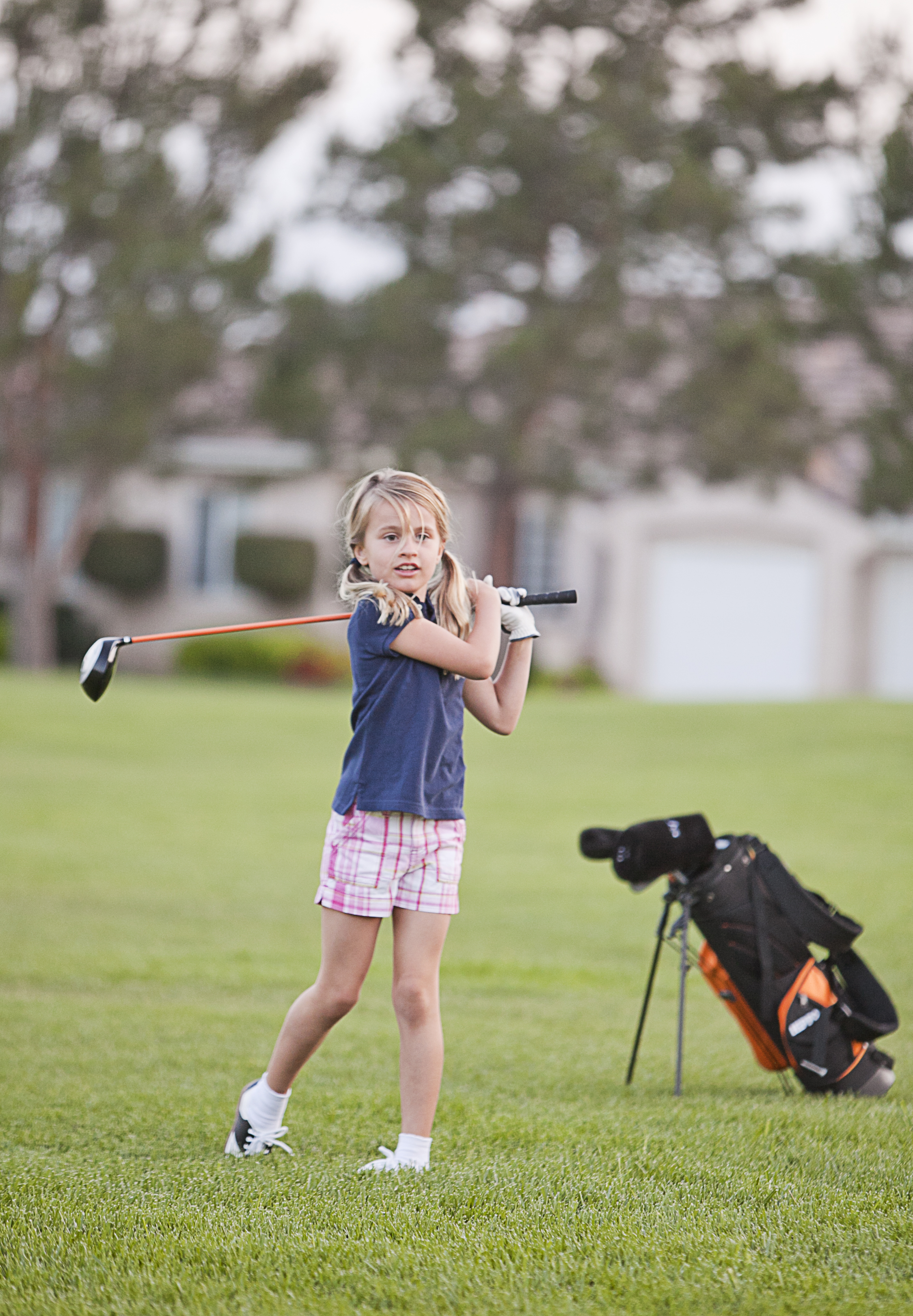 7 year old Isabella on a PGA Jr. team with St. Marks Golf Club