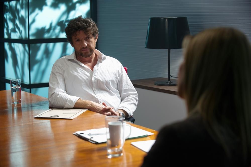 Still of Louis Ferreira and Joey McIntyre in Motive (2013)