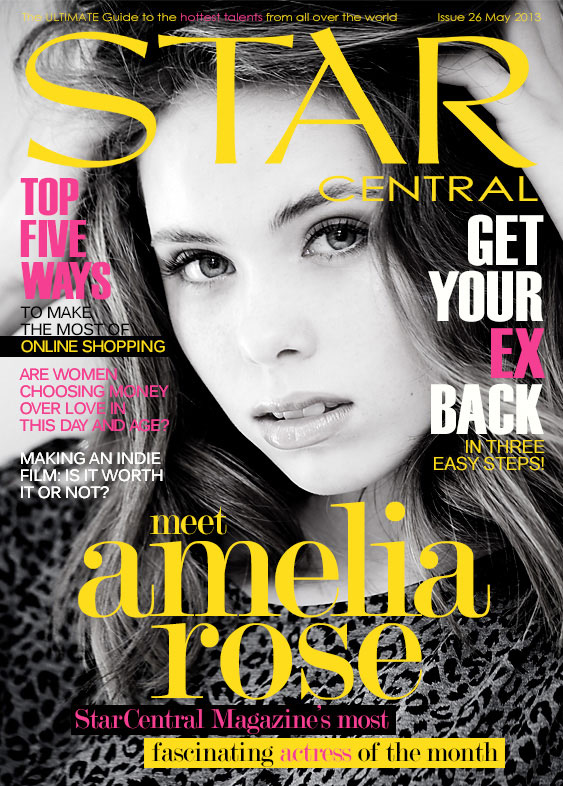 StarCentral Magazine's most fascinating actress Issue 25 2013