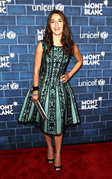 Melia Kreiling at Montblanc and Unicef Oscar brunch 'Signature for Good'