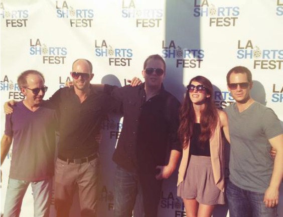 Cast of An Intervention at LA Shorts Film Fest '12