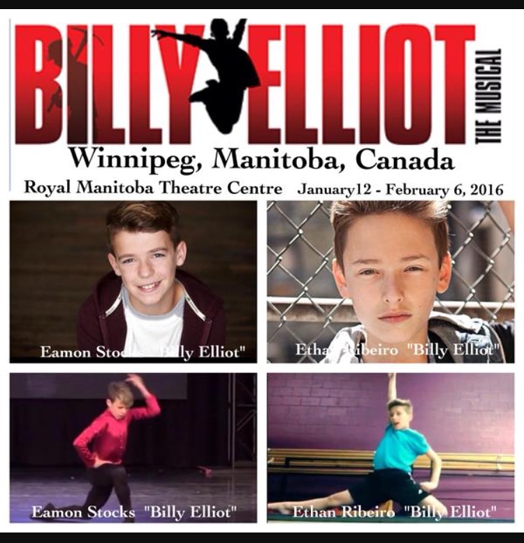 Starring in Billy Elliot at the RMTC