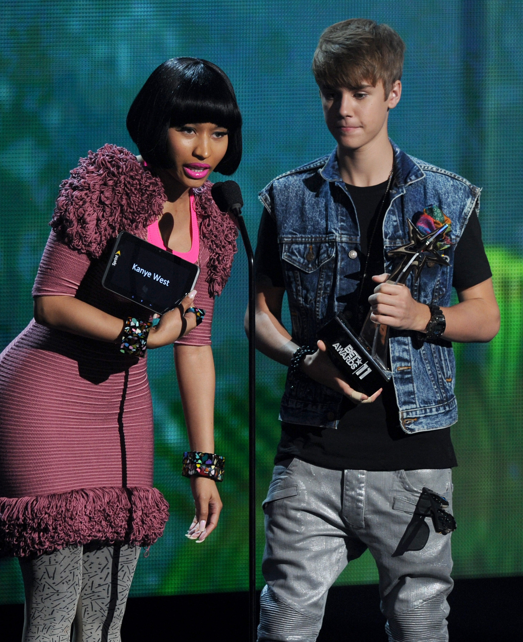 Justin Bieber and Nicki Minaj