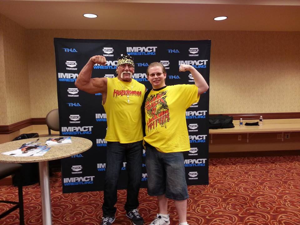 Tristan Stadtmuller with Hulk Hogan