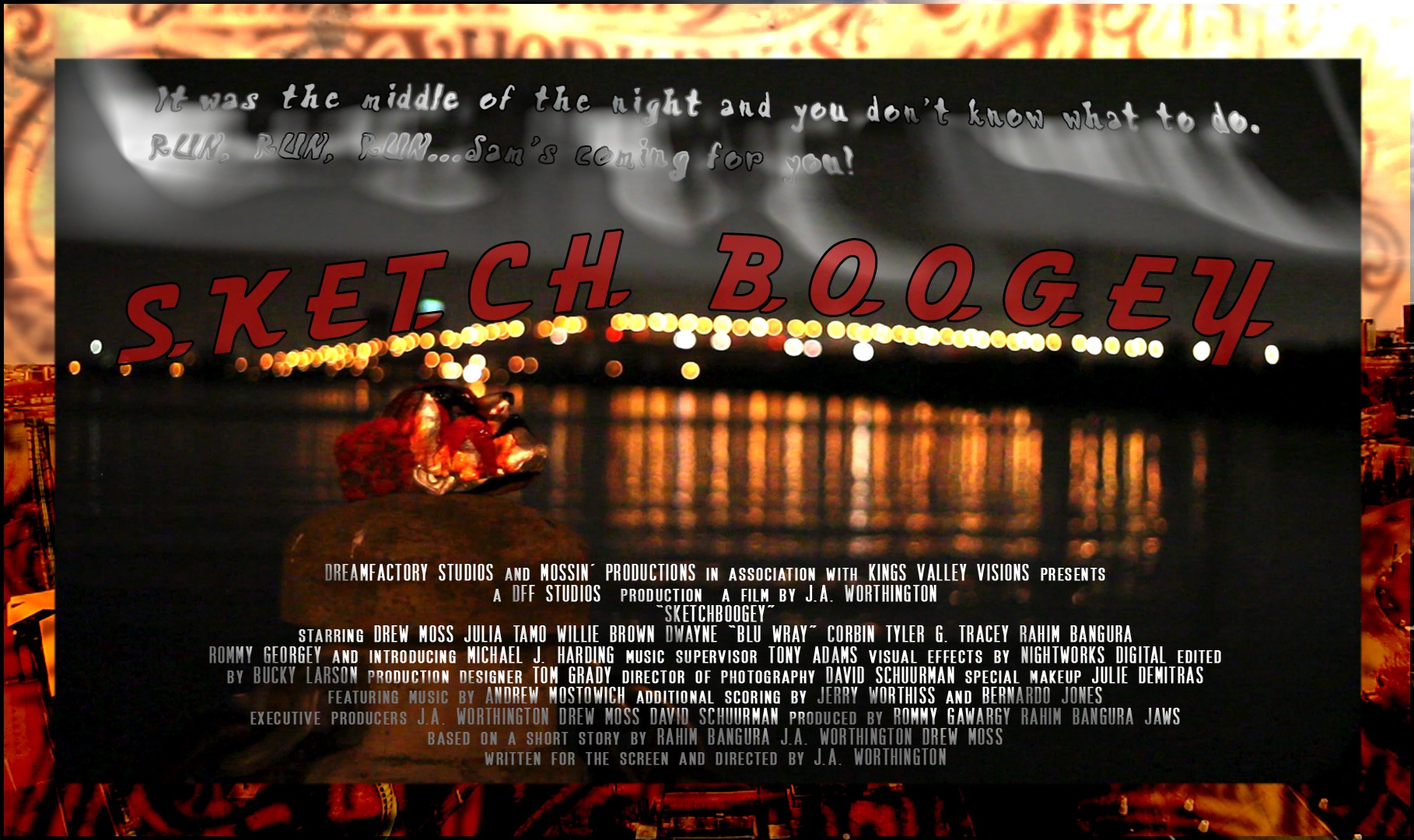 Official movie poster for the short film Sketchboogey(2014)