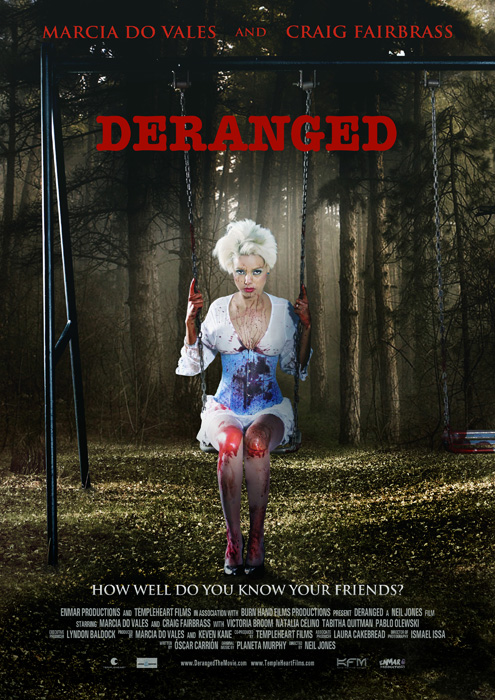 DERANGED Poster featuring Marcia Do Vales as Gabriela