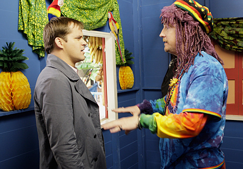 Still of Matt Walsh and Kyle Bornheimer in Worst Week (2008)