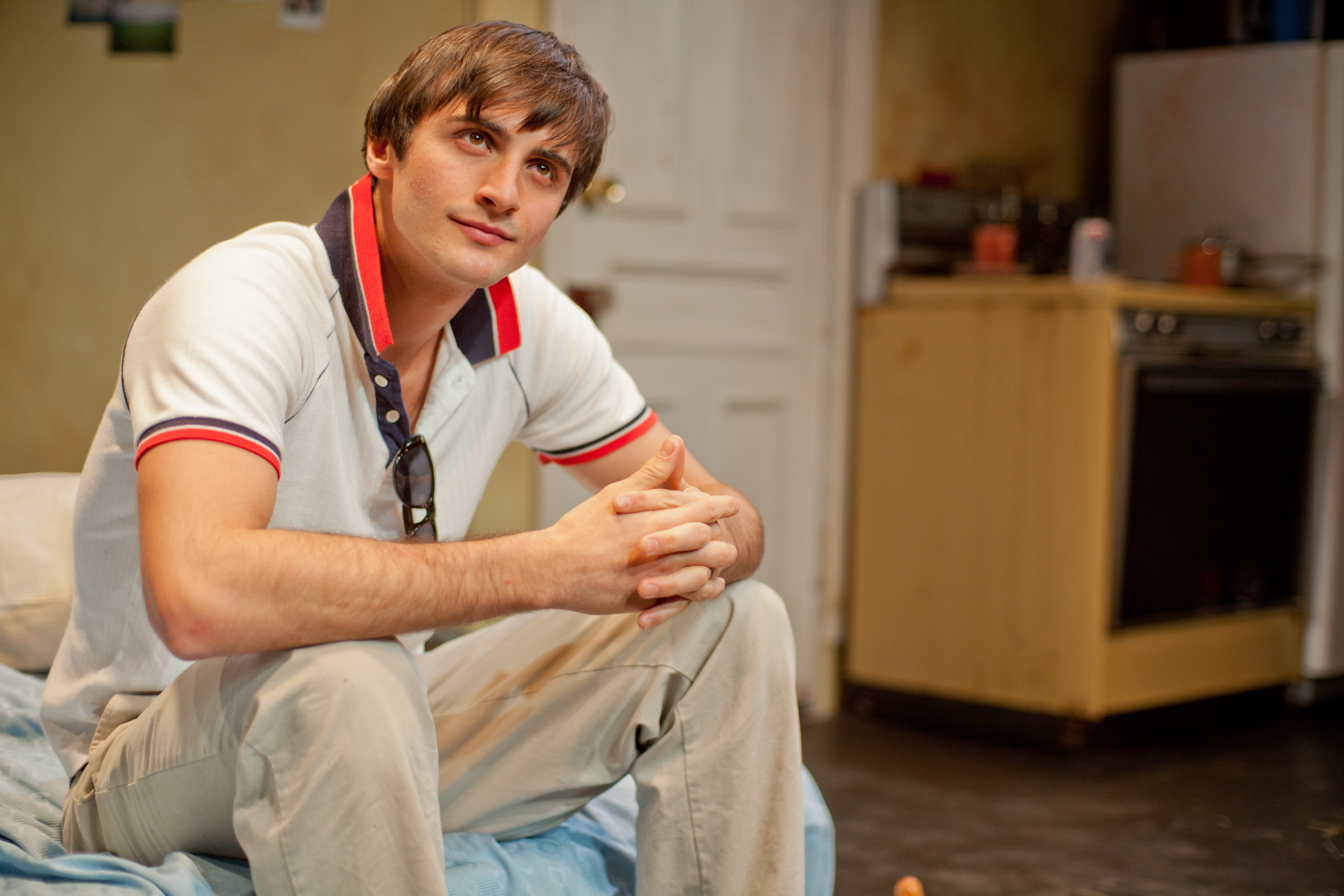 Lucas Salvagno as Dennis Ziegler in the 2012 Production of THIS IS OUR YOUTH @ The Wild Project