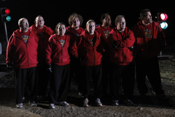 Still of Rulon Gardner, Kaylee Kinikini and Moses Kinikini in The Biggest Loser (2004)