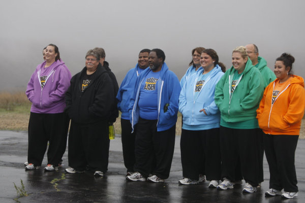 Still of Courtney Crozier, Marci Crozier, Jesse Wornum and Arthur Wornum in The Biggest Loser (2004)