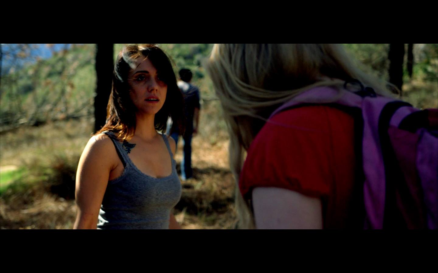 On location for 'THE WOODSMAN', co-starring Sonya Kreuger. Directed by Paul Leach, Harbinger Entertainment