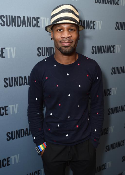 Johnny Ray Gill attends the SundanceTV luncheon and panel with the creators and cast behind their scripted original series' 