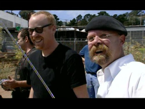 Still of Adam Savage and Jamie Hyneman in MythBusters (2003)