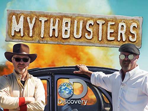 Still of Adam Savage and Jamie Hyneman in MythBusters (2003)